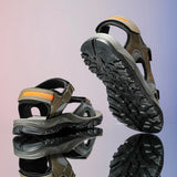 Summer New Sandals Men's Water Beach Breathable Quick Drying Shoes Comfortable Flat Bottom Non slip Sandals Driving Shoes