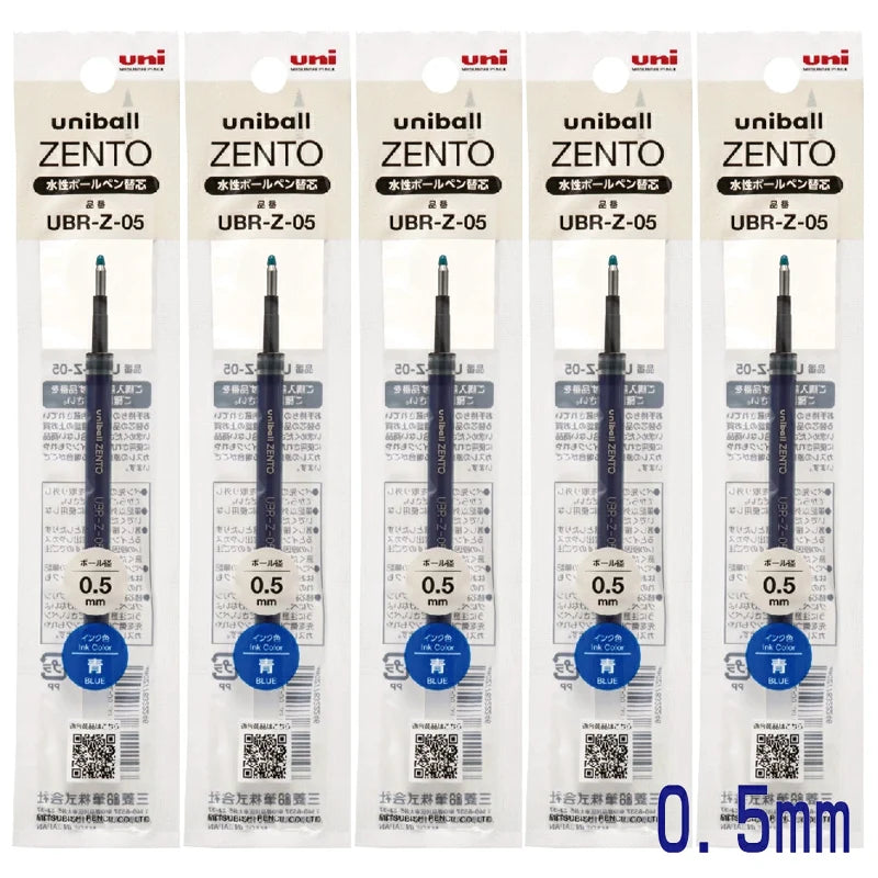 Uni-ball ZENTO Click Gel Pen,0.38/0.5/0.7mm Various Colors Water-based pen With Ergonomic Grip Smooth Writing for School&Office