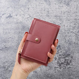 Ins Students Female Wallet New Ultra Thin Small Change Clutch Bag