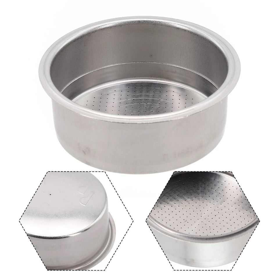 Coffee Filter Basket Pressure Cup Coffee Part Non Pressurized 2 Cup 51mm Coffee Blind Filter Basket Filter Cup