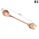 Creative Cat Claw Spoon Ice Cream Cake Dessert Teaspoon Scoops Tableware Kitchen Accessories Stainless Steel Coffee Mixing Spoon