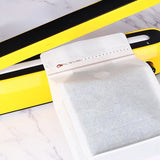 StoBag 50pcs White Cotton Paper Coffee Beans Packaging Bag with/No Valve Sealed for Powder Nuts Storage Stand Up Reusable Pouch