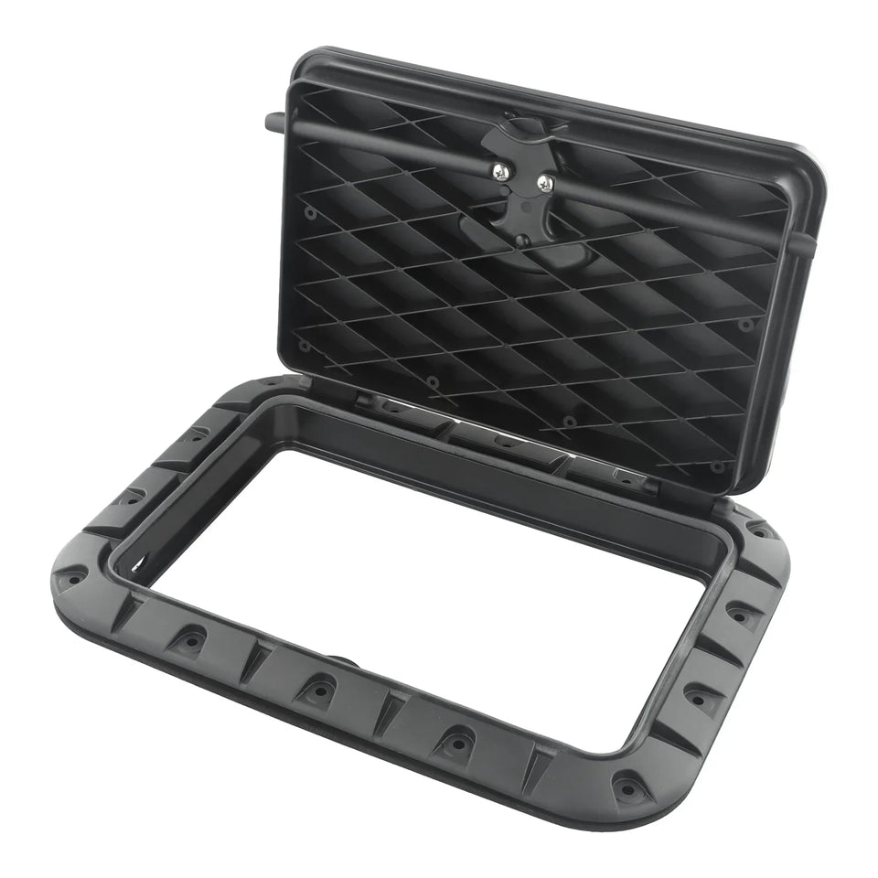 Marine Deck Square Hatch And Red Waterproof Bag For Boat Kayak Canoe Boat Parts Accessories Drifting Water Sports