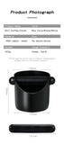 Coffee Knock Box For Grind Waste Grounds Dump Anti-slip Pad Shock-Absorbent With Removable Bar Espresso Maker Cafe Barista Tools