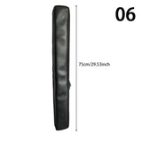1pc Flute Storage Bag Portable Leather Fabric Vertical Flute Case Musical Instrument Storage High Quality Woodwind Accessories