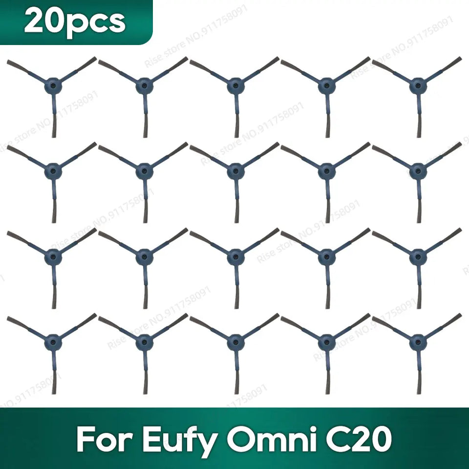 Compatible for Eufy Omni C20 Accessories Dust Bag Hepa Filter Roller Side Brush Mop Cloth Spare Parts