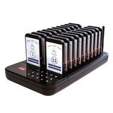 Wireless Restaurant Pager Guest Calling Paging System Waterproof Food Pager for Coffee Shop Dessert Shop Food Truck Bank