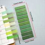 Colorful Transparent Memo Pads Self-Adhesive Sticky Notes Index 200-4000 Sheets for Office School Stationery