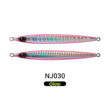 Noeby Metal Jig Fishing Lure 60g Long Casting Jigs Steel Panels Stronger Shore Jigging Long Casting Saltwater Fishing Lures