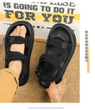 Summer Trendy Beach Sandals Casual Slip on Slippers, Lightweight Breathable Non Slip Soft Sole for Daily Casual Walking
