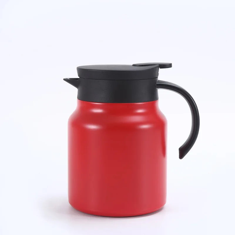 800 Large-capacity Kettle Coffee Pot Thermal Insulation Portable Teapot Coffee Filter Coffeeware with Temperature Display