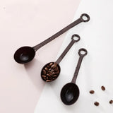 Multipurpose 10g Measuring Spoon Coffee/Black Plastic Coffee Scoop Hangable Non-slip Long Handle Sugar Scoop Milk Tea Shop