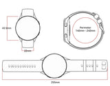 Blackview 2024 New Smartwatch X20 Watch AMOLED Display Hi-Fi Bluetooth Phone Calls Health and Fitness Tracking  for ISO Android