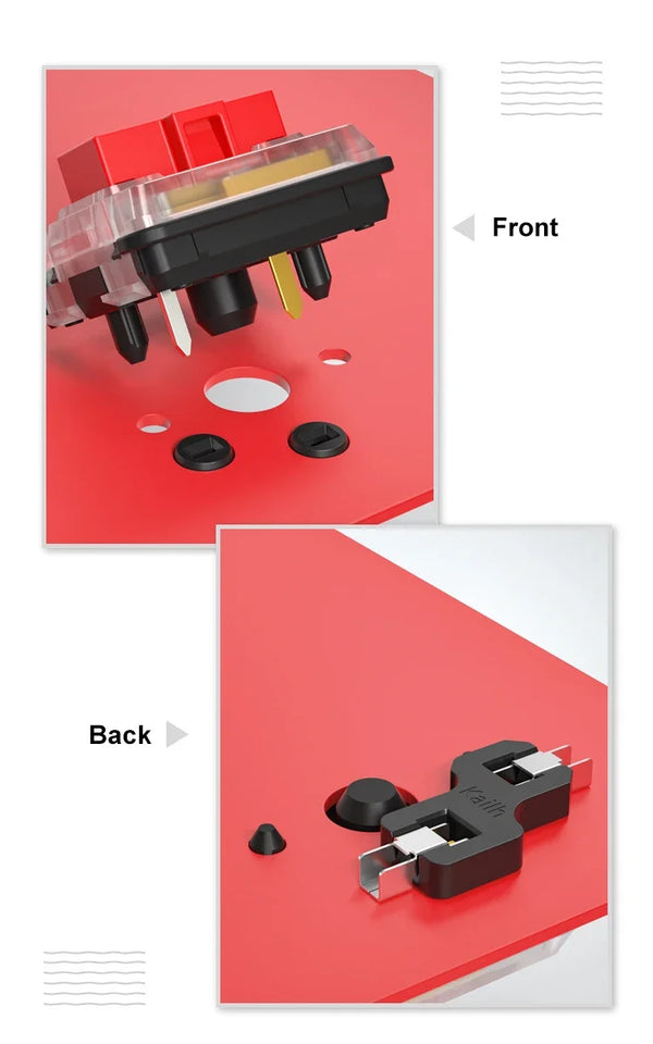 10/30/70/110pcs Kailh Hot-swappable PCB Socket Hot Plug CPG151101S11 For Outemu Cherry MX Switches Keyboard Axis DIY Connector