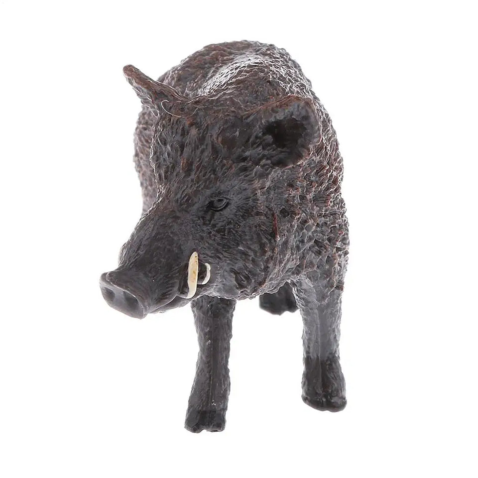 Boar Model Toys Realistic Boar Model Toy Educational and Collectible Toys for Animal Lovers and Birthday Gift for Kids Toddlers