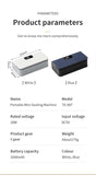 Plastic Bags Sealer Mini Sealing Machine Portable Handheld Mini Heat Bag Sealer USB Rechargeable Food Packaging Sealing Machine