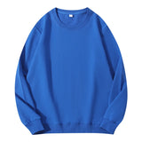 Autumn O-Neck Cotton Women's Sweatshirt Hoodies Basic Loose Casual Women Pullover Solid Sweatshirt Ladies Tops Factory Wholesale