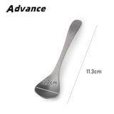 Small Size Titanium Alloy Spoon Outdoor Camping Coffee Mixing Spoon