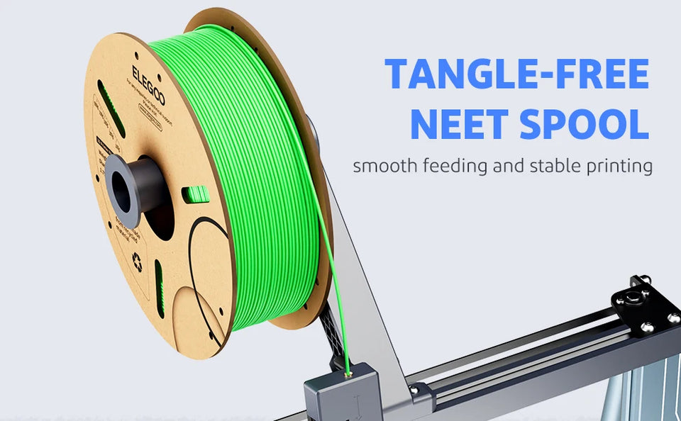 ELEGOO PLA Filament 10KG 1.75mm Plastic 3D PLA for 3D Printer Filament for FDM 3D Printer Elegoo