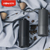 Manual Coffee Grinder Coffee Milling Machine Kitchen Aluminum Coffee Mills Mini Portable Hand-Made Coffee Bean Grinders 15g