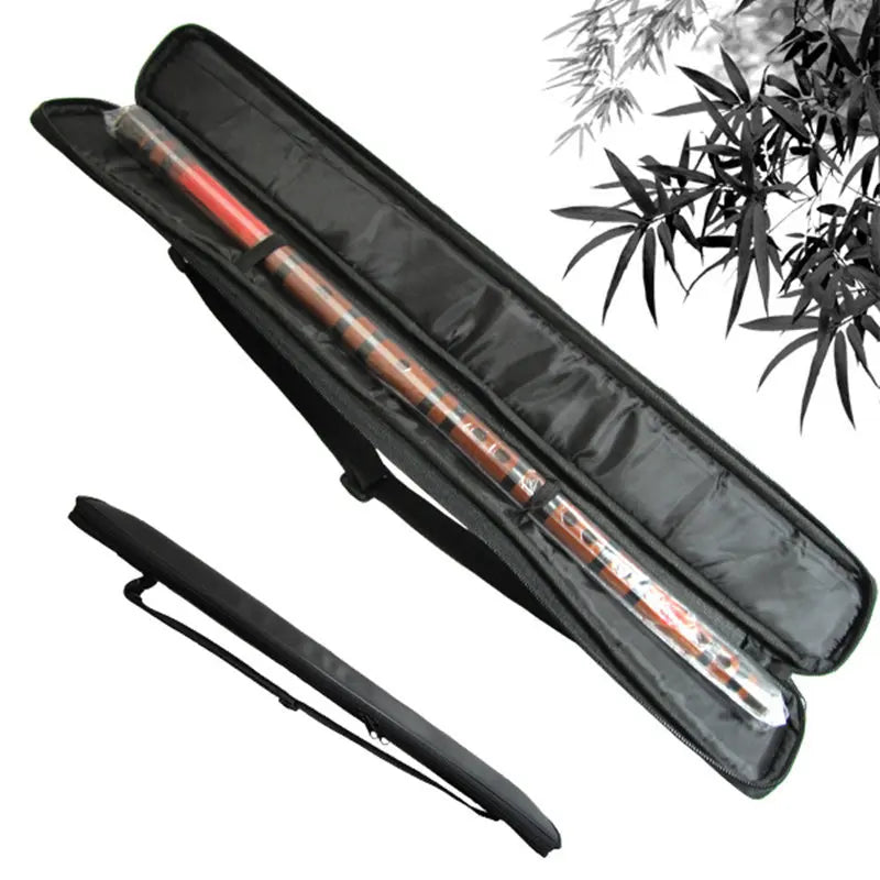 1pc Flute Storage Bag Portable Leather Fabric Vertical Flute Case Musical Instrument Storage High Quality Woodwind Accessories