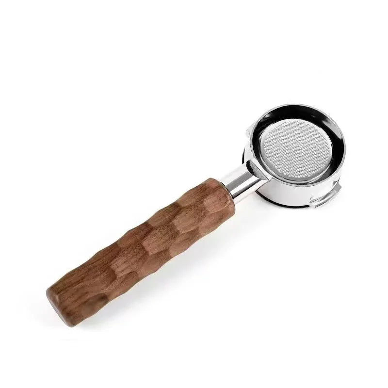 Coffee Machine Wooden Handle Threaded Handle Natural Wood Texture Coffee Machine Replacement Accessory Espresso
