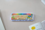 Cat Party Keycaps Set 132 Keys PBT Material Keycaps MOA XOA Profile DYE-SUB For MX Switch Wooting Mechanical Keyboard Keycap