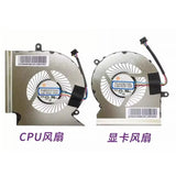 Cooling Fan For MSI GL65 GE65 GP65 WE65 Raider 9SF 9SE Leopard 9SD MS-16U2 16U1 16U7 16U5 PABD07012SH N425 N426