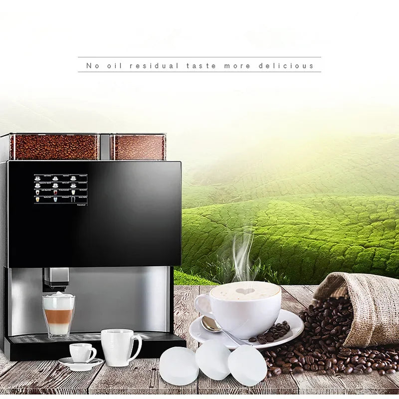 10/20/30/60Pcs Coffee Machine Cleaning Tablets,Remove Pipe Grease,Scale And Residue,Suitable for Fully Automatic,Semi-Automatic