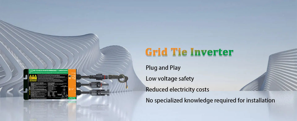 Y&H Solar Grid Tie Micro Inverter 700W 600W 500W 350W 300W MPPT  Input DC26V-60V PV Output AC110V/240V Home Solar On Grid System
