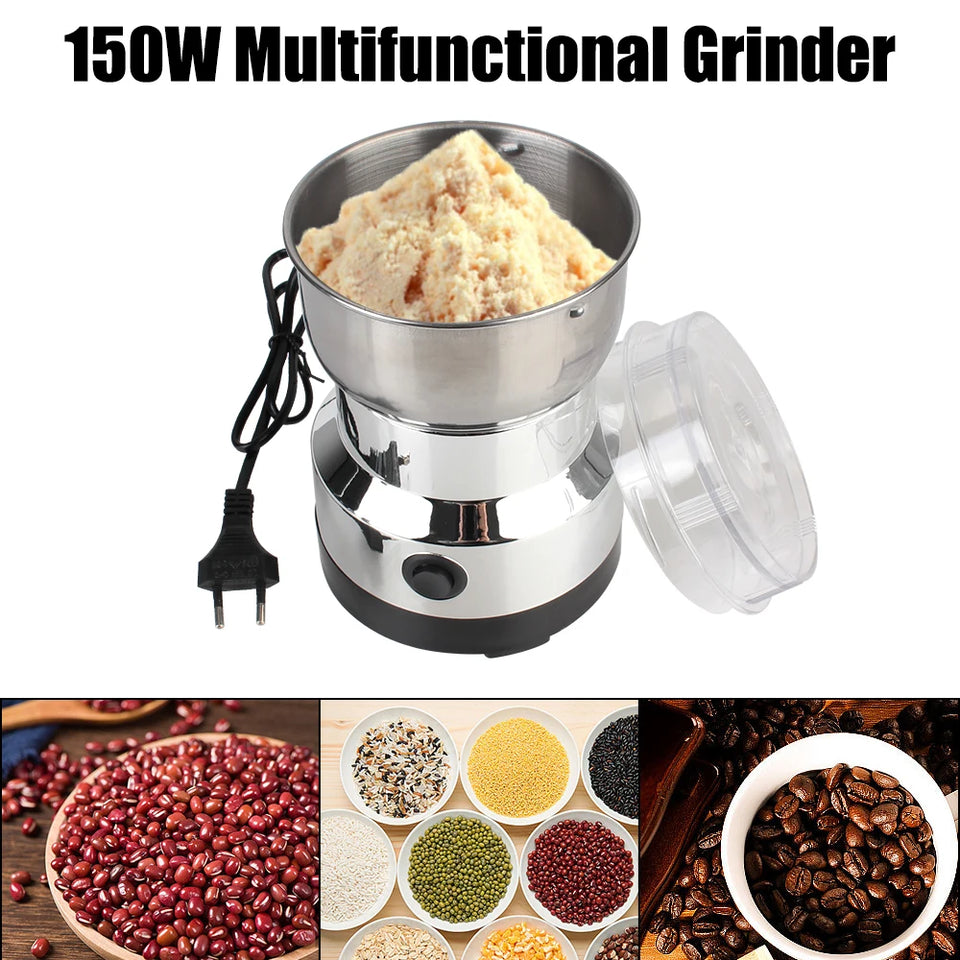 Electric Coffee Grinder for home Kitchen Multifunctional Coffe Chopper Blades Grains Grinder Machine Nuts Beans Spices Blender