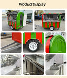 Fully Equipped Ice Cream Food Truck with Full Kitchen Trailer, Fast Food Trailer, Mobile Street Food Cart for Sale