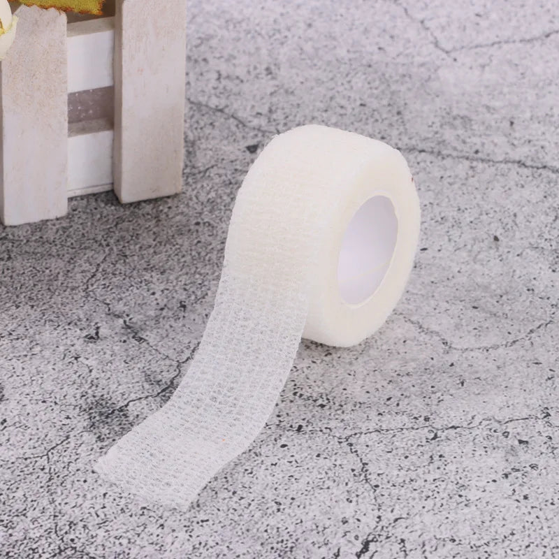 1 Roll Disposable Self Adhesive Elastic Bandage Medical Sports Wound Dressing Bandges Portable First Aid Bandgages 2.5cm*4m