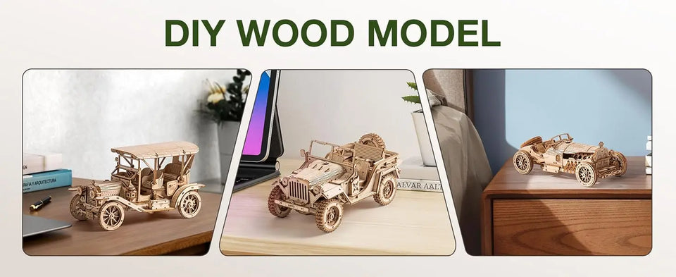 Robotime 6 Pack Bubinga Plywood 1/4 12x12x1/4inch 6mm Plywood Sheets Thin Unfinished Wood for Laser Cutting and Engraving