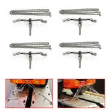 4 PCS JDM Spare Metal Binder Chain Tensioner Parts For Toys 1/14 RC JDM-2 Trailer Loader Tamiyaya Radio Control Trucks Diy Car