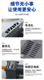 Intelligent waterproof side mounted electric door opener, community curved arm automatic swing door electric door closer, villa