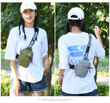 small chest bag women travel mobile phone bag outdoor Sports bag for men mini sling shoulder bag female messenger bag girl gift