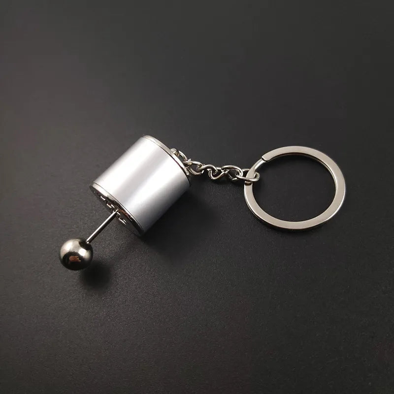 Creative gear keychains, car keychains, car manual transmission models, small gifts, food stalls, stress-relieving toys