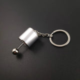 Creative gear keychains, car keychains, car manual transmission models, small gifts, food stalls, stress-relieving toys