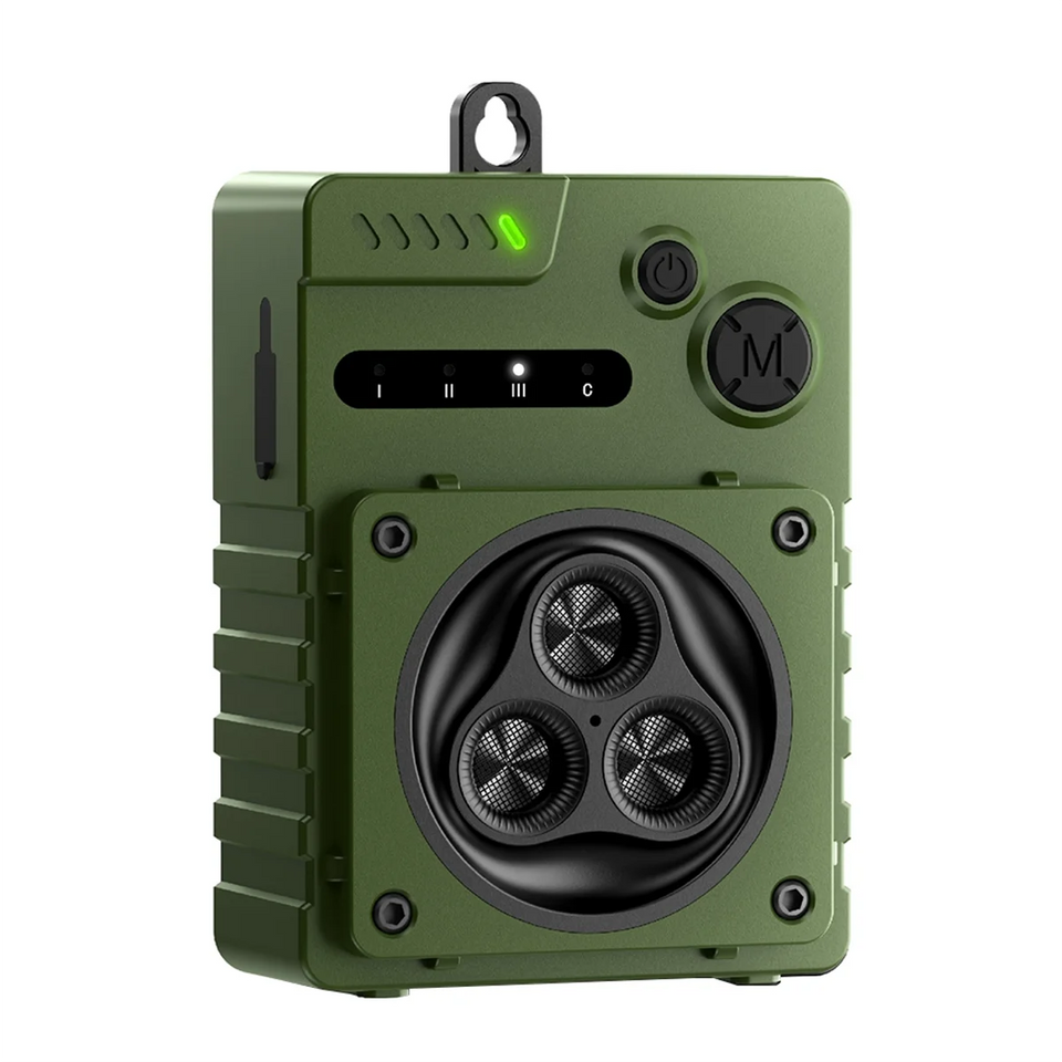 Retail! Ultrasonic Dog Anti Barking Device Waterproof Dog Barking Control Device USB Rechargeable Dog Driving Device Green