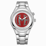 Business AAA Quartz Watch Color Square Y2K Pointer Number Dual Display Steel Personalize Hot Watches Men Dynamic Design Clcok