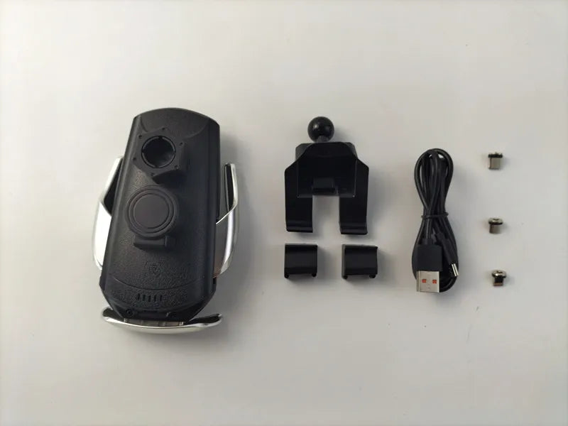 15W Fast Charging Wireless Charger Car Mount Phone Holder Automatic Clamping For 2015-2018 Mercedes-Benz C Class W205 GLC X253