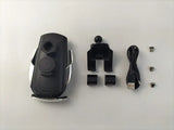 15W Fast Charging Wireless Charger Car Mount Phone Holder Automatic Clamping For 2015-2018 Mercedes-Benz C Class W205 GLC X253
