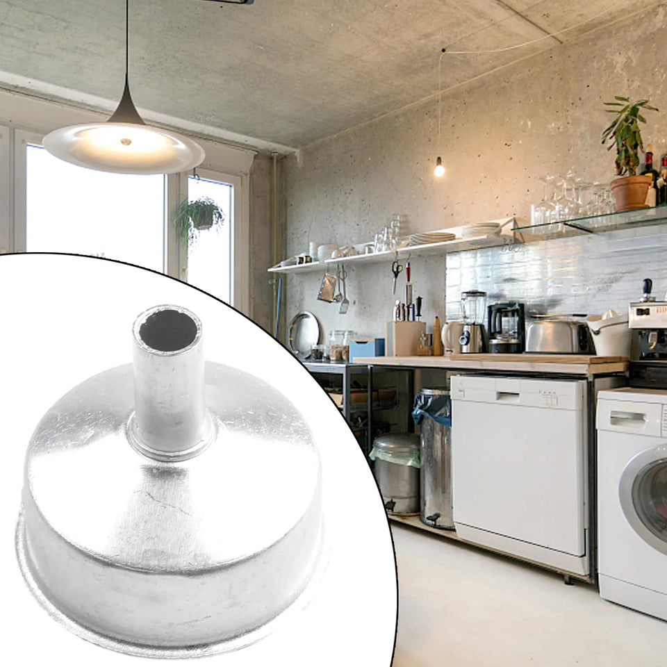 Aluminium Moka Funnel Filter Replacement For Espresso Coffee 1/2/3/6/9/12 Cups Suits Most Moka Percolators Coffee Tools