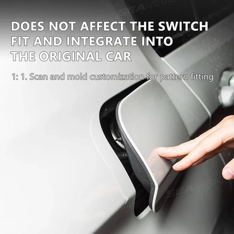 SEAMETAL Car Fuel Cap Seal Strip Waterproof Dust-Protection Gas Cap Rubber Sealing Gap Filler Self Adhesive Weather Stripping