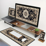 XXL Black Persian mouse pad long table mat floor mat carpet Game Work home desktop accessories Game player office quickly shipp
