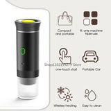 Coffee Machine Wireless Electric Portable Espresso Coffee Machine Maker 3-in-1 Capsule Powder Travel Coffee Maker