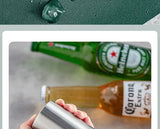 Automatic Beer Bottle Opener Stainless Steel Beer Opener Portable Push Down Wine Beer Cap Opener Kitchen Gadgets Party Gift