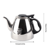 1.2l /1.5L Stainless Steel Stove Top Teapot Tea Coffee Pot Kettle Heat Proof Handle Stainless Steel Coffee Pot Stovetop Teapot