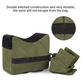 Outdoor lying ground support, fixed chin support, school sight clip, fixed bag, sandbag, hunting support bag